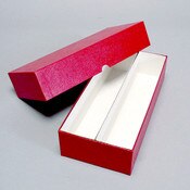 Red Double Row Coin Holder Boxes